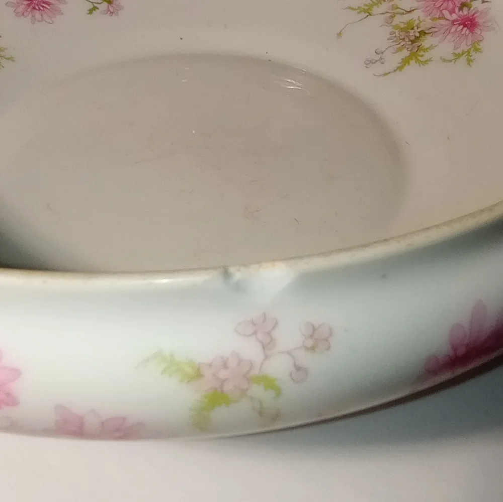 Vintage 1900's Elegant GDA Limoges Round Covered Serving Dish - Picture 10 of 11